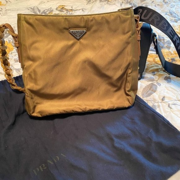 PRADA VINTAGE IRIDESCENT  CROSSBODY BAG - Picture 2 of 8